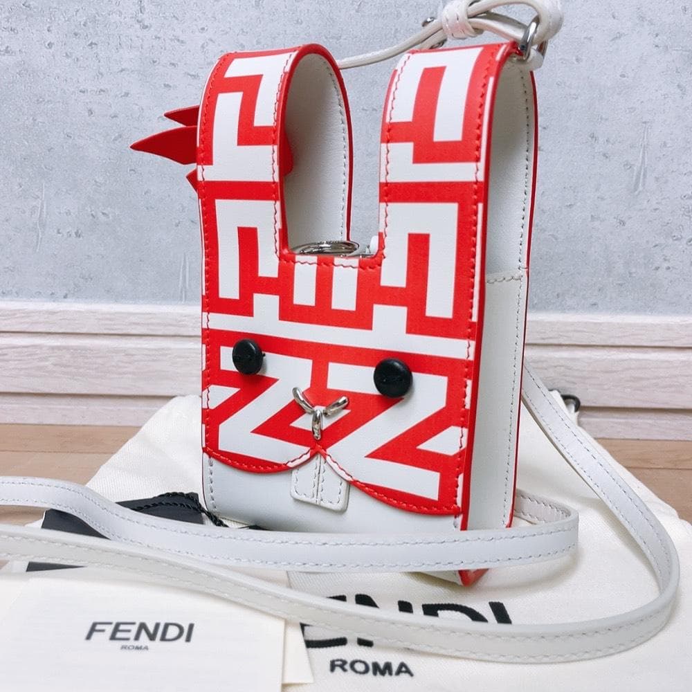 Fendi Mini Bustina Bunny Shoulder