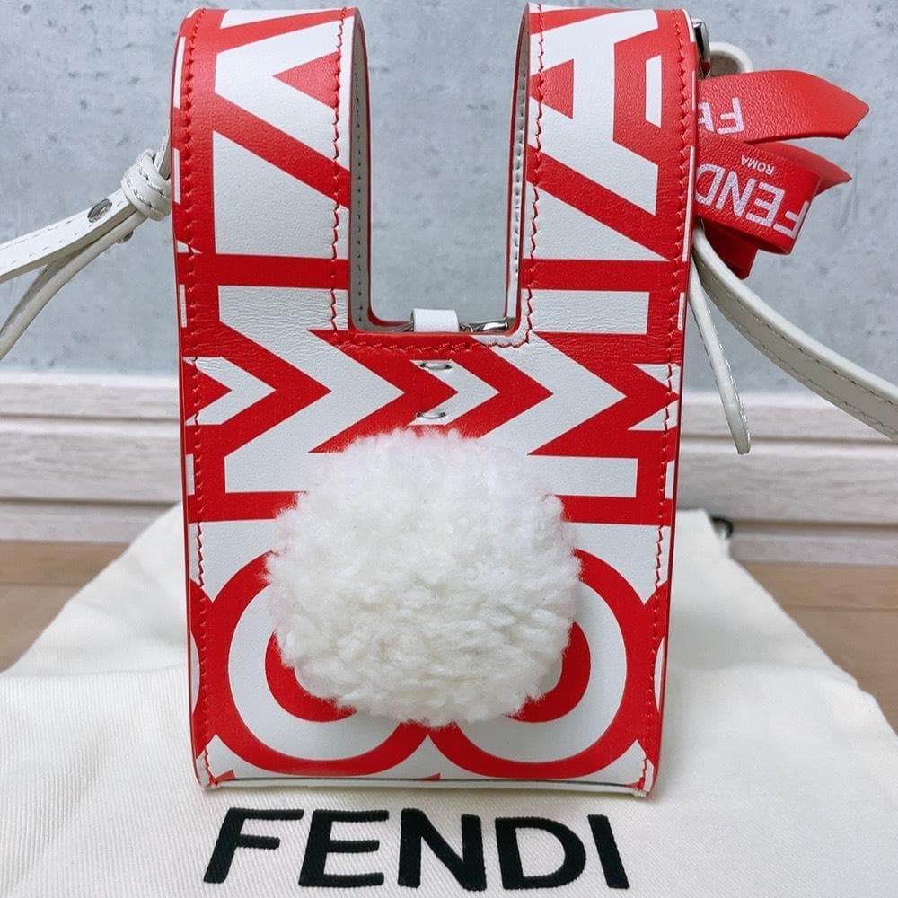 Fendi Mini Bustina Bunny Shoulder — view 3