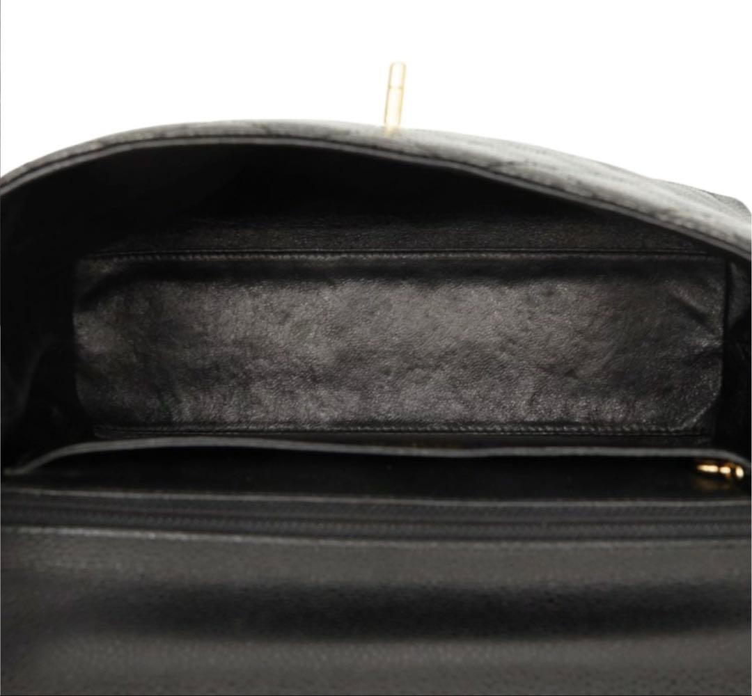 Chanel CC Logo Quilted Handbag Top Handle — view 8