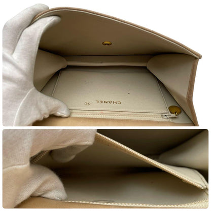 Chanel Lambskin Matelasse Chain Shoulder Bag Coco Mark