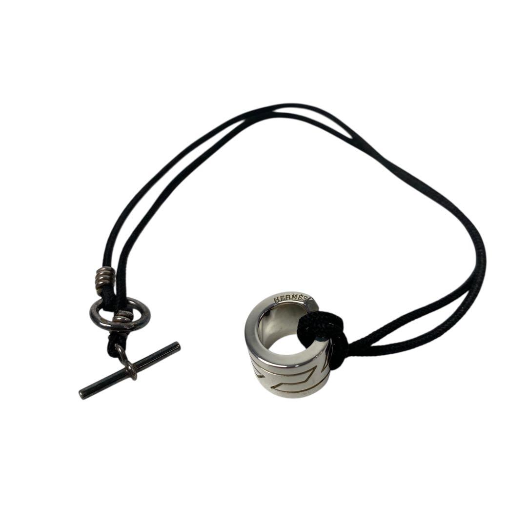 Hermes Italic Pendant Necklace