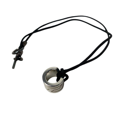 Hermes Italic Pendant Necklace