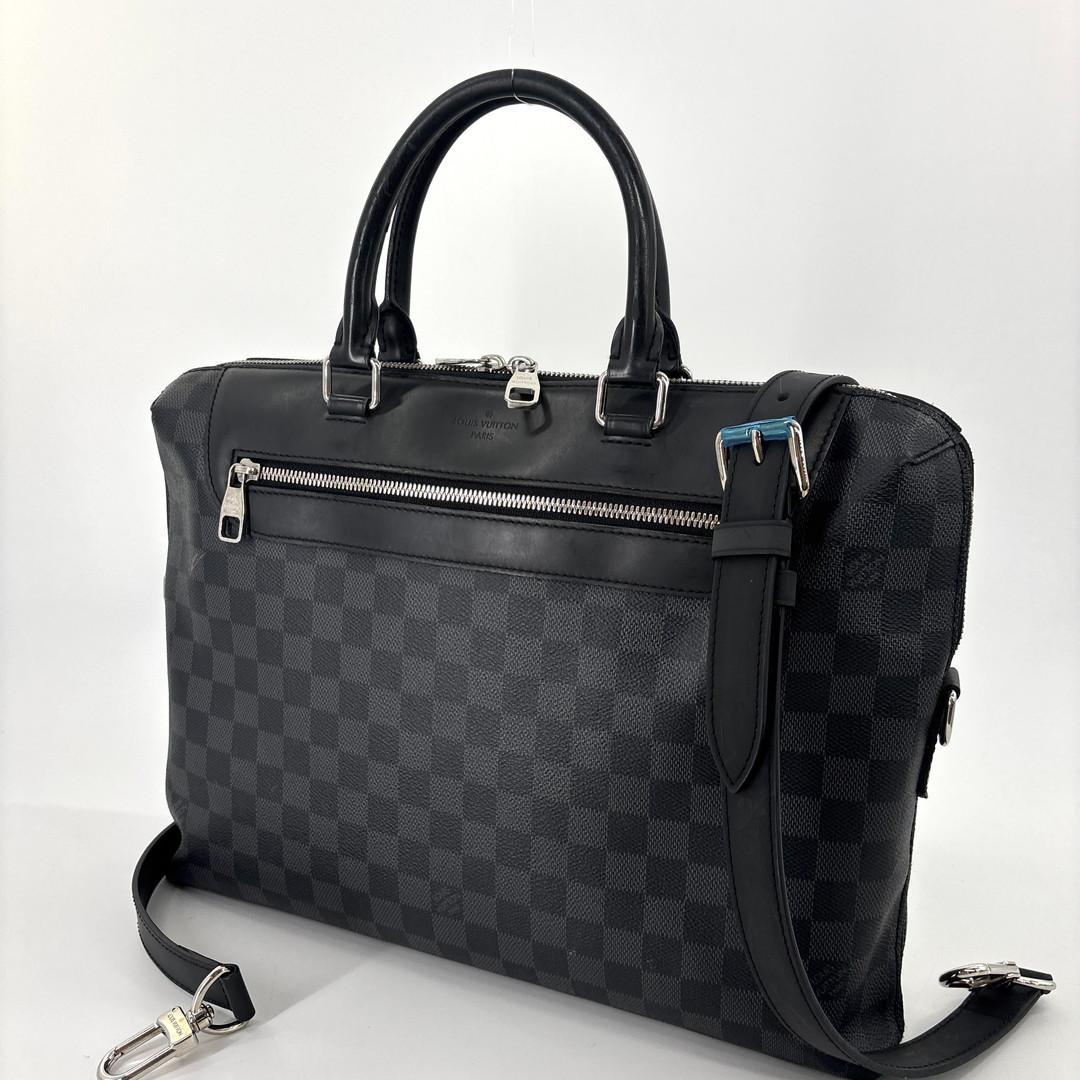 Louis Vuitton Damier Graphite Porte Documents Jour — view 2
