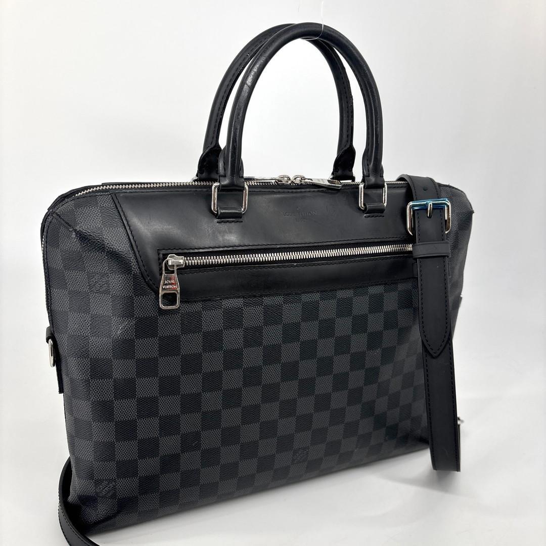 Louis Vuitton Damier Graphite Porte Documents Jour — view 3