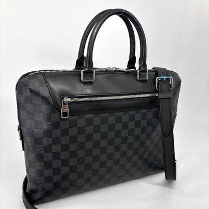 Louis Vuitton Damier Graphite Porte Documents Jour — view 3