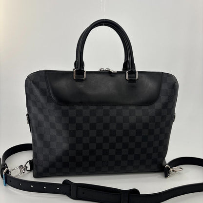 Louis Vuitton Damier Graphite Porte Documents Jour — view 5