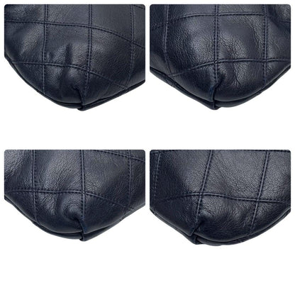 Chanel Bicolor Quilted Lambskin Waist Belt Bag Navy — view 6