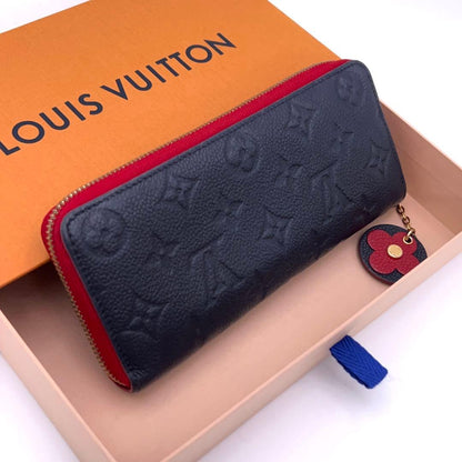Louis Vuitton Monogram Empreinte Flower Marie Nur Je Wallet — view 2