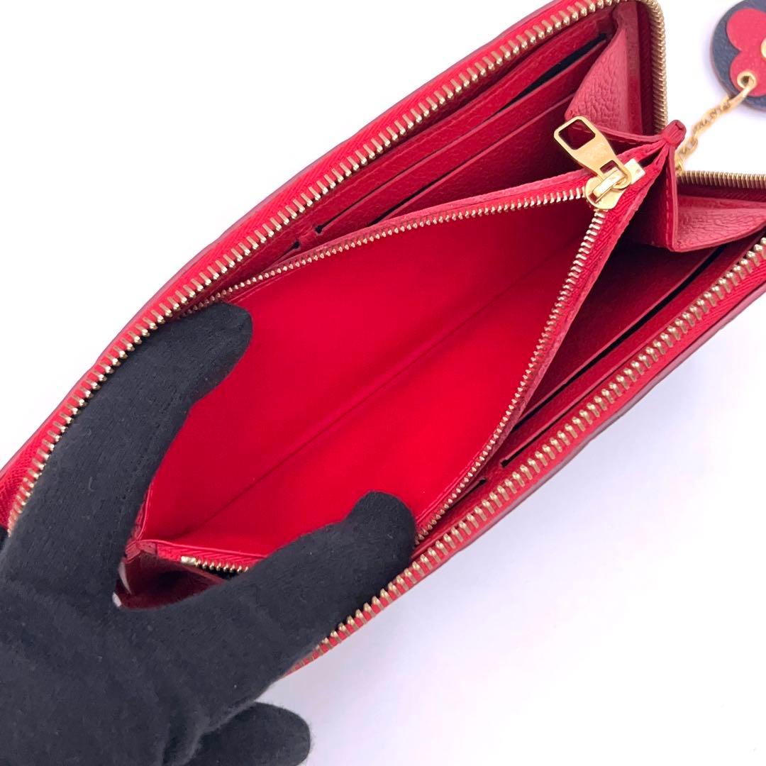Louis Vuitton Monogram Empreinte Flower Marie Nur Je Wallet — view 4