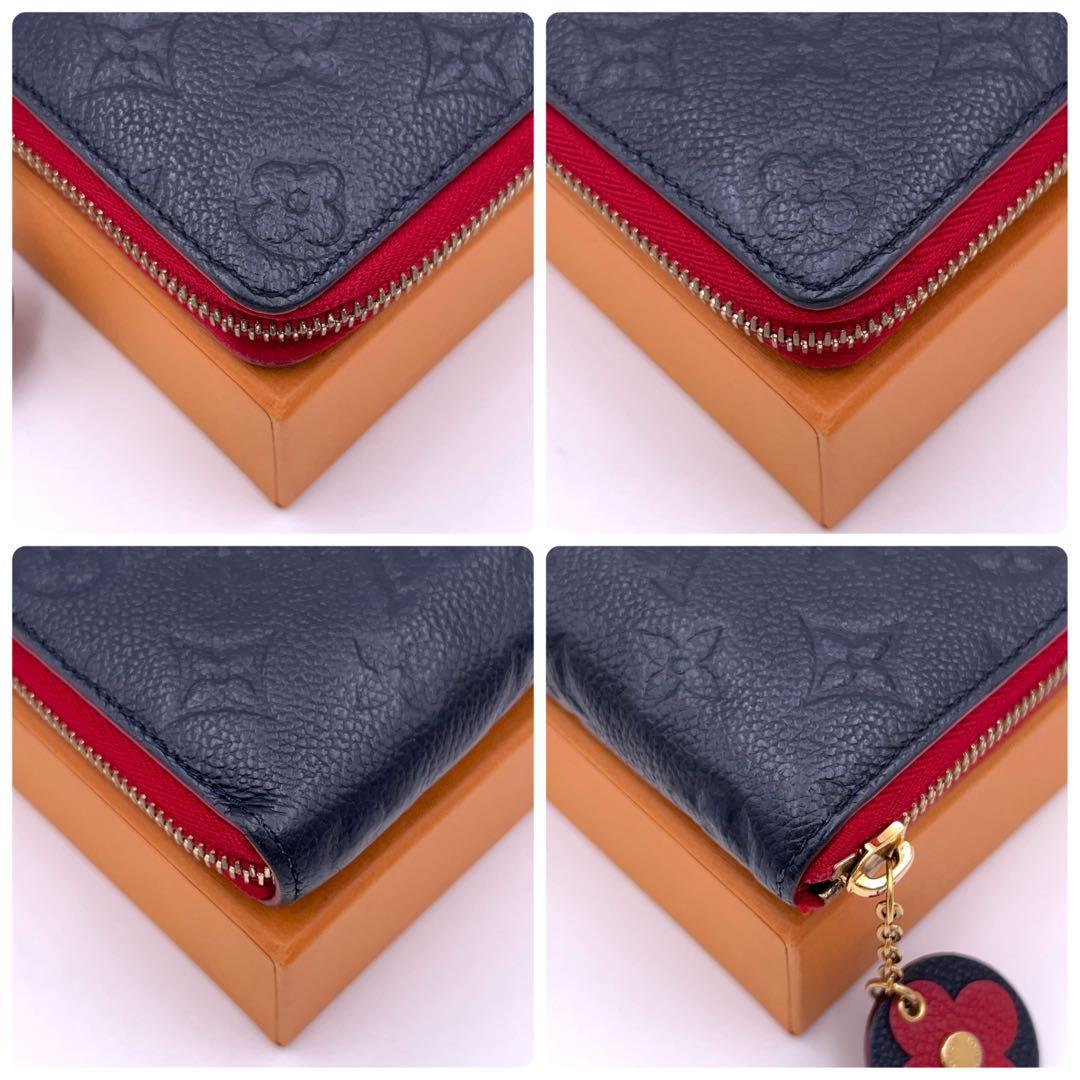 Louis Vuitton Monogram Empreinte Flower Marie Nur Je Wallet — view 7