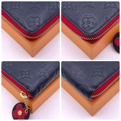 Louis Vuitton Monogram Empreinte Flower Marie Nur Je Wallet — view 8