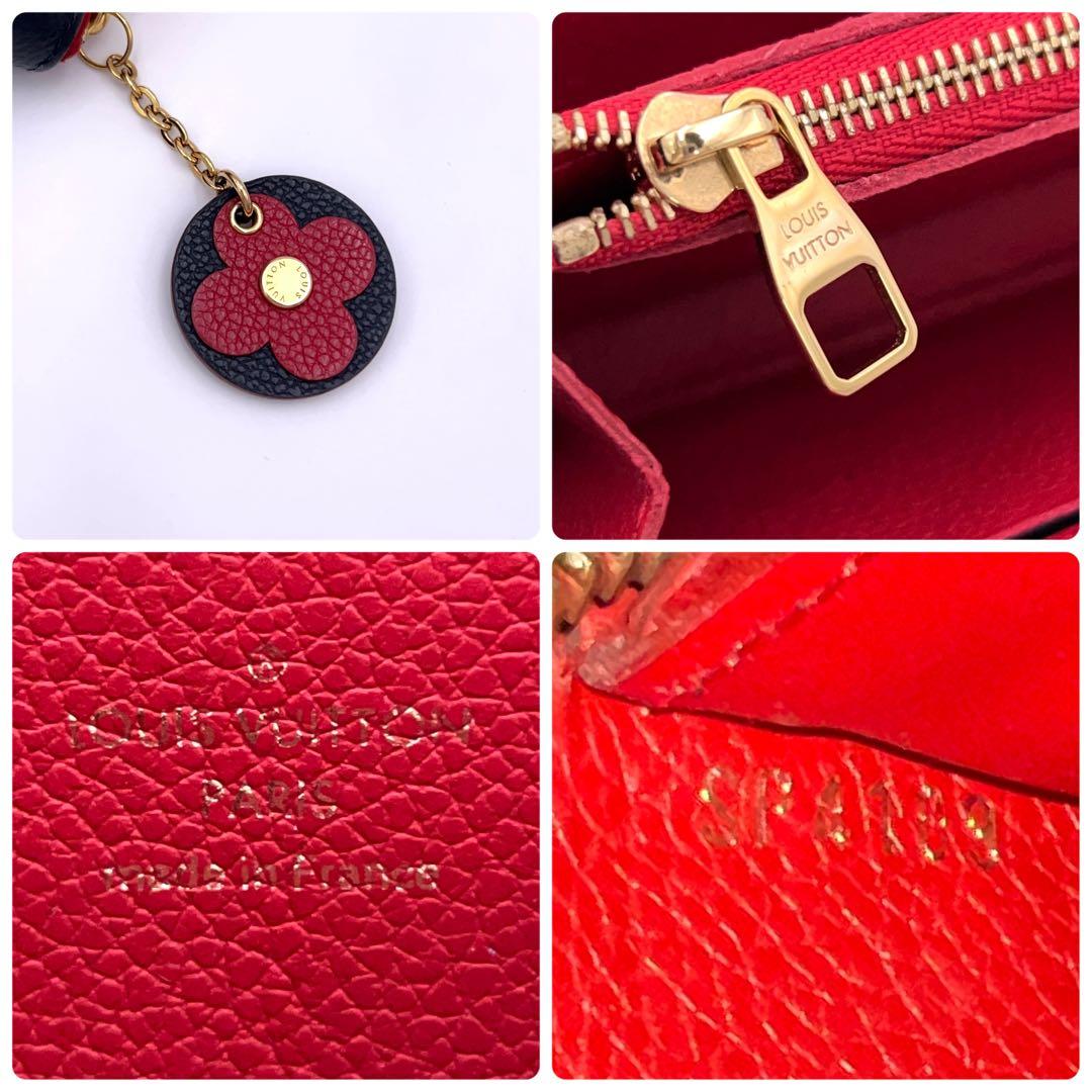 Louis Vuitton Monogram Empreinte Flower Marie Nur Je Wallet — view 9
