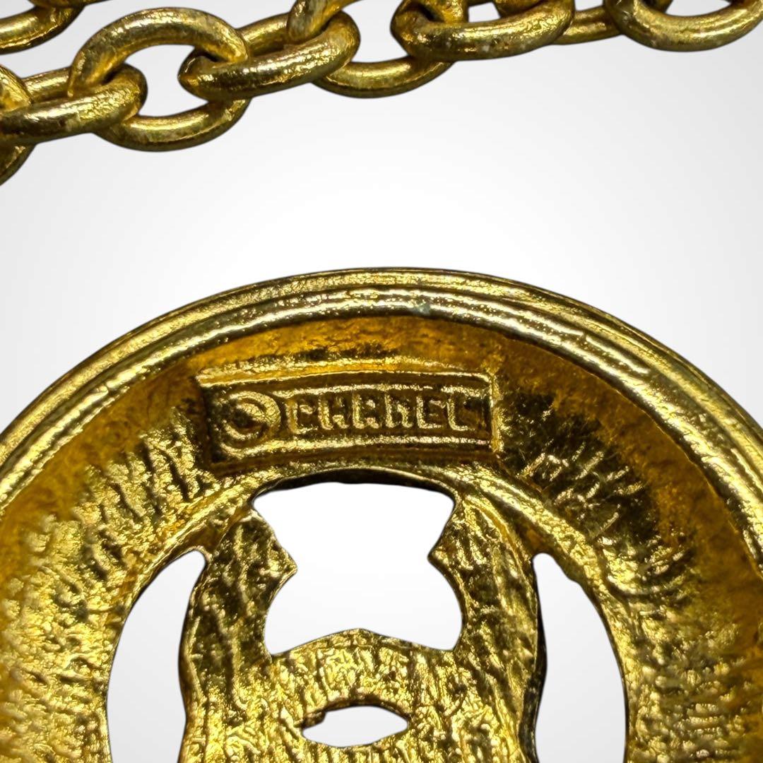 Chanel Cocomark Gold Necklace J_096