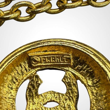 Chanel Cocomark Gold Necklace J_096