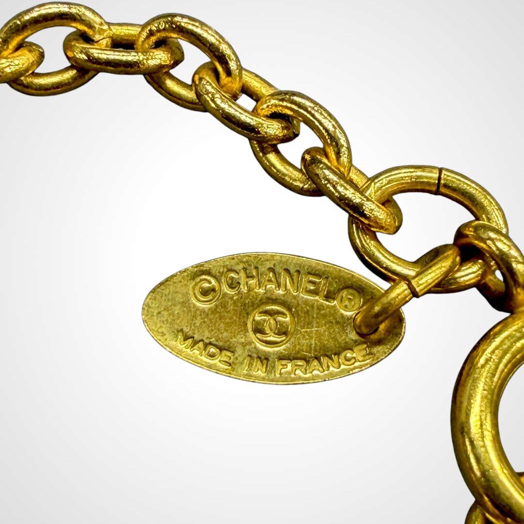 Chanel Cocomark Gold Necklace J_096