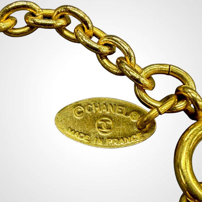 Chanel Cocomark Gold Necklace J_096