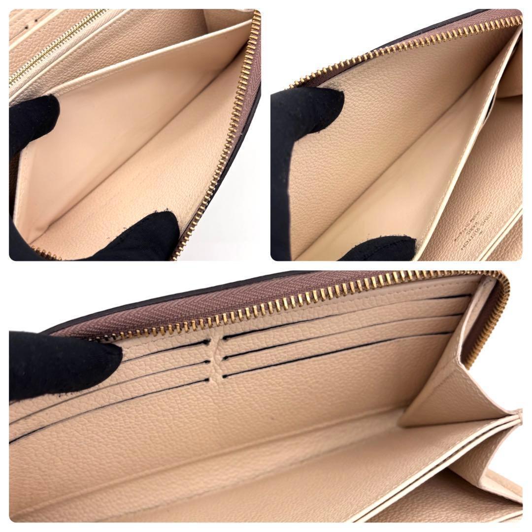 Louis Vuitton Bicolor Monogram Empreinte Zippy Wallet — view 6