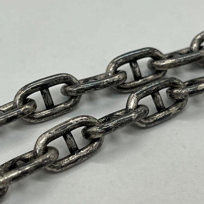 Saint Laurent Yves Key Motif Anchor Chain Necklace Metal