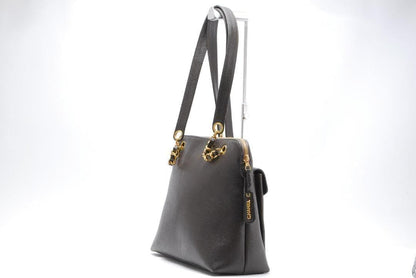 Chanel Turnlock Shoulder Bag Caviar Leather — view 5