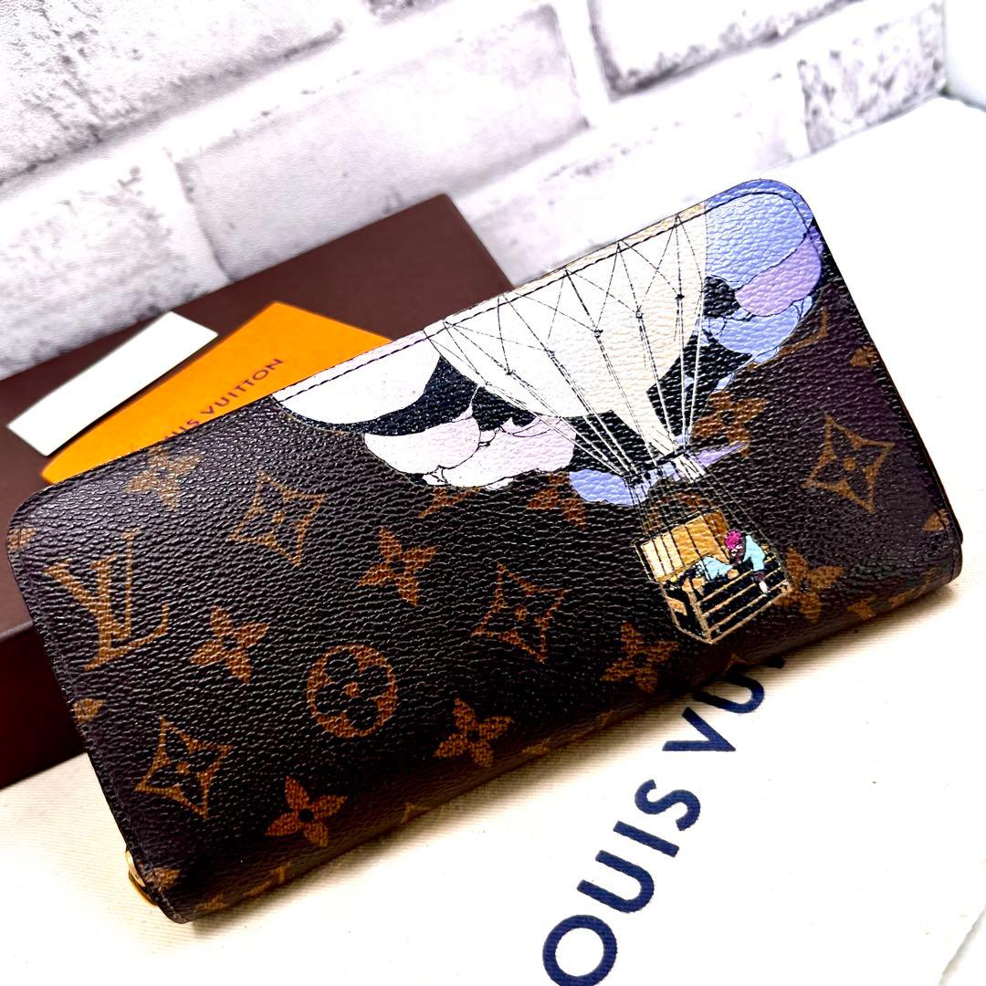 Louis Vuitton Balloon Print Zippy Wallet Monogram