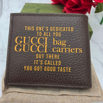 Gucci Bifold Wallet Anniversary Brown — view 2