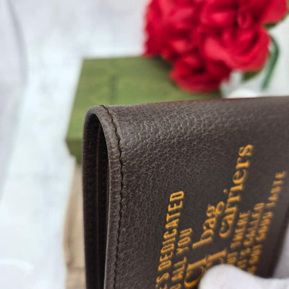 Gucci Bifold Wallet Anniversary Brown — view 7