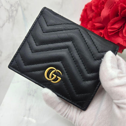 Gucci Card Case Marmont Quilted — view 3