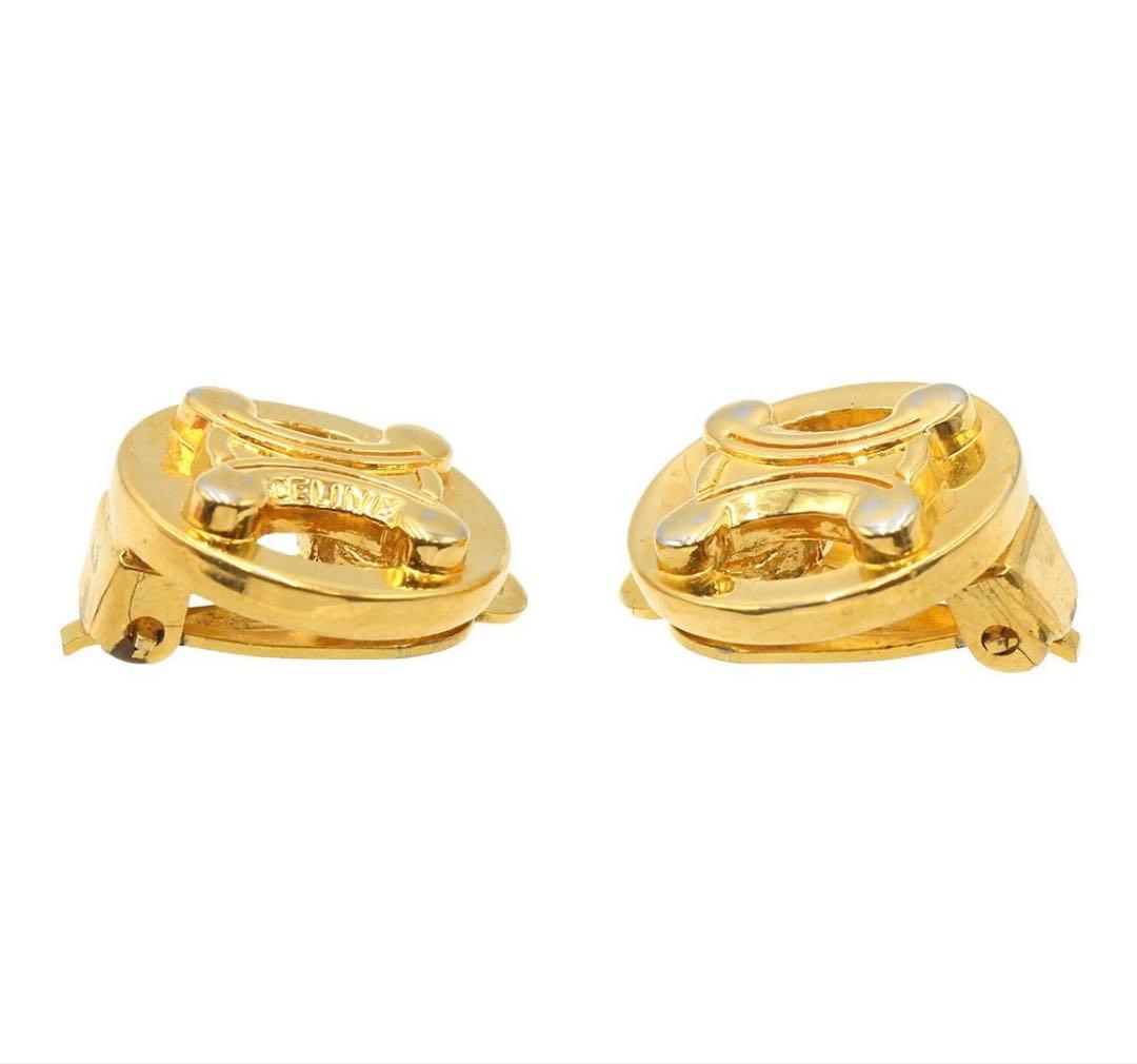 Celine Macadam Pattern Logo Earring