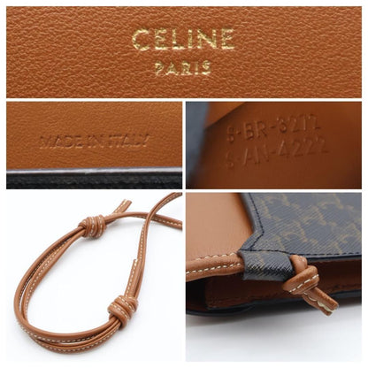 Celine Phone Pouch Triomphe Smartphone Shoulder — view 7
