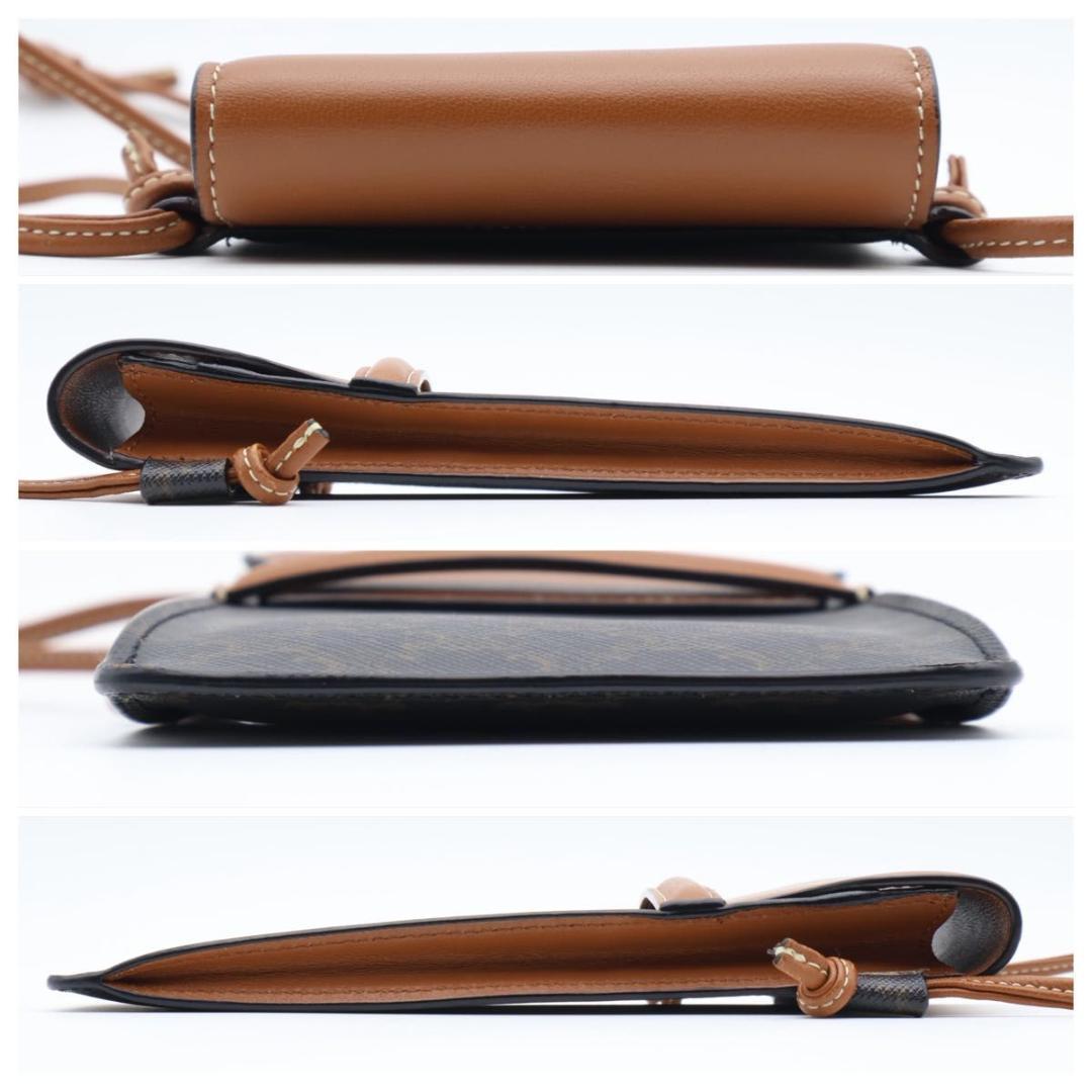 Celine Phone Pouch Triomphe Smartphone Shoulder — view 9
