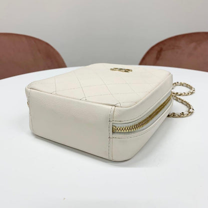 Chanel CC Logo Quilted 2-Way Shoulder Bag — view 4