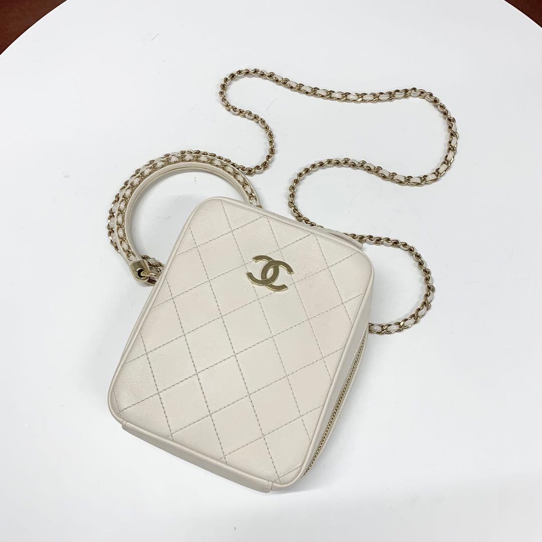 Chanel CC Logo Quilted 2-Way Shoulder Bag — view 5