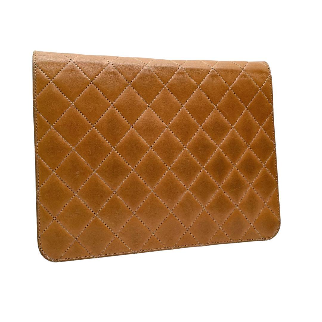 Chanel Quilted Lambskin Chain Shoulder Bag CC Logo — view 2