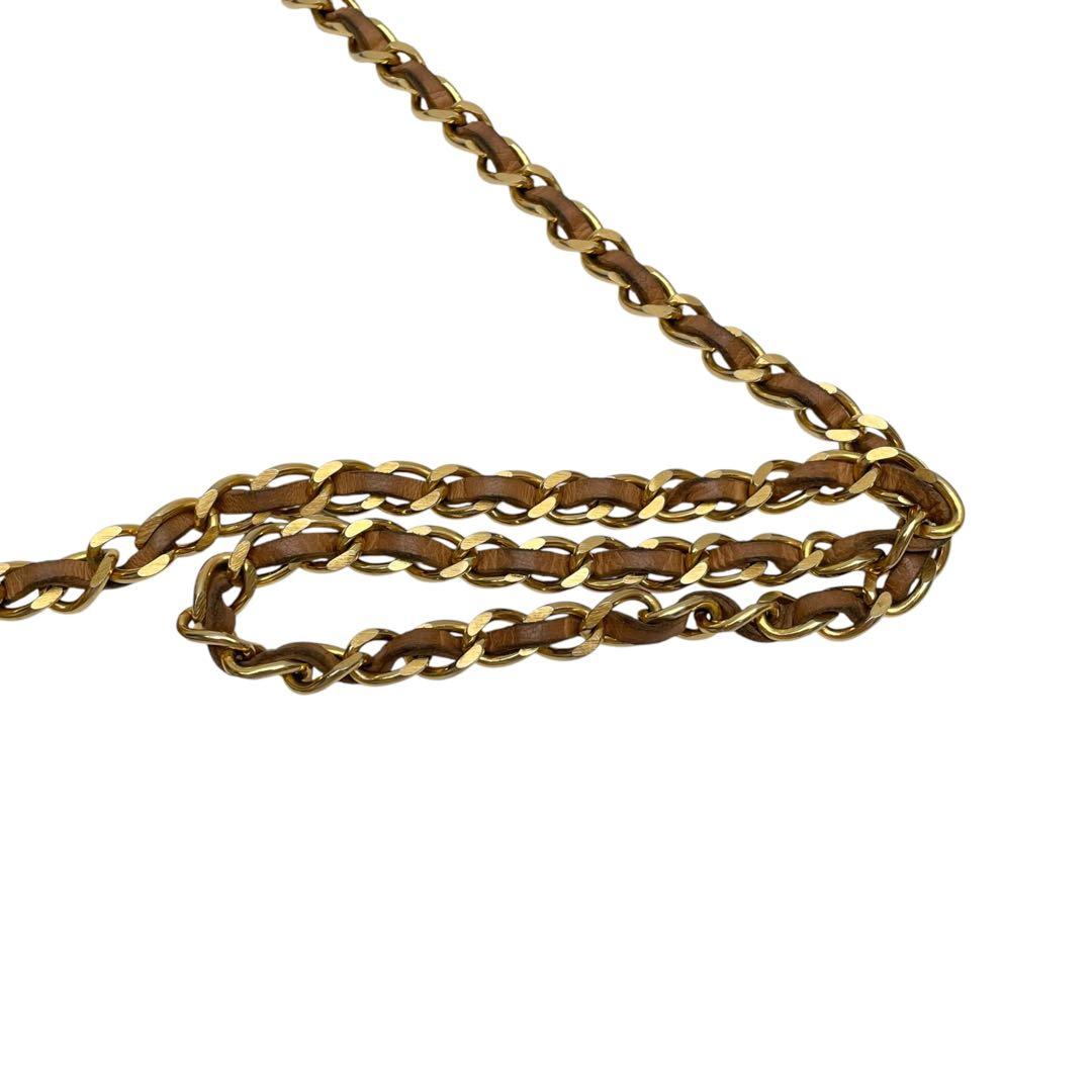 Chanel Quilted Lambskin Chain Shoulder Bag CC Logo — view 4