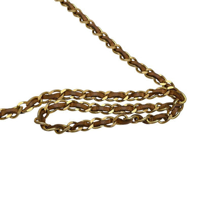 Chanel Quilted Lambskin Chain Shoulder Bag CC Logo — view 4