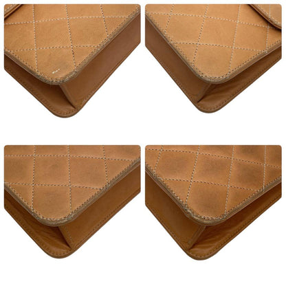 Chanel Quilted Lambskin Chain Shoulder Bag CC Logo — view 7