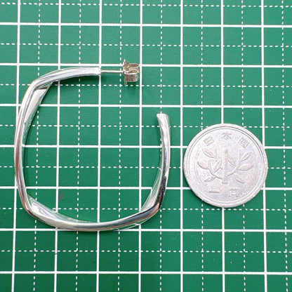 Tiffany & Co Frank Gehry Torque Large Earrings In Silver