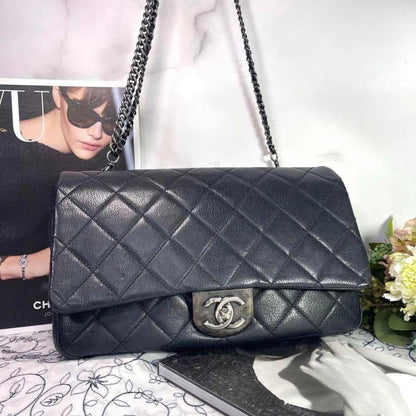Chanel Chain Shoulder Double Flap Quilted — view 2