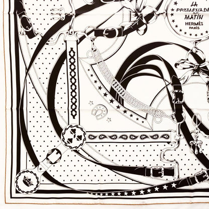 Hermes Carre Geant Double Face Morning Walk Unused