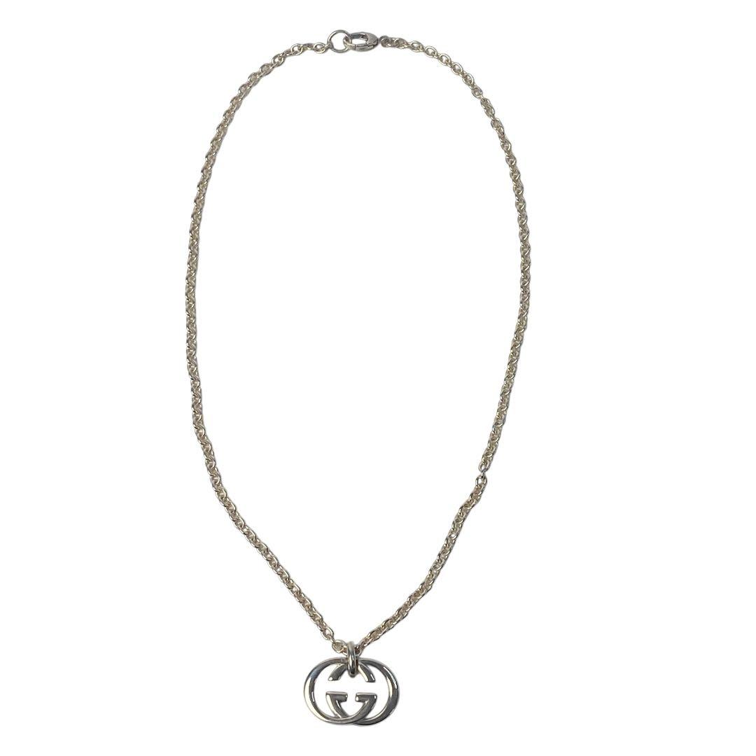 Gucci Interlocking G Pendant Necklace 925 — view 2
