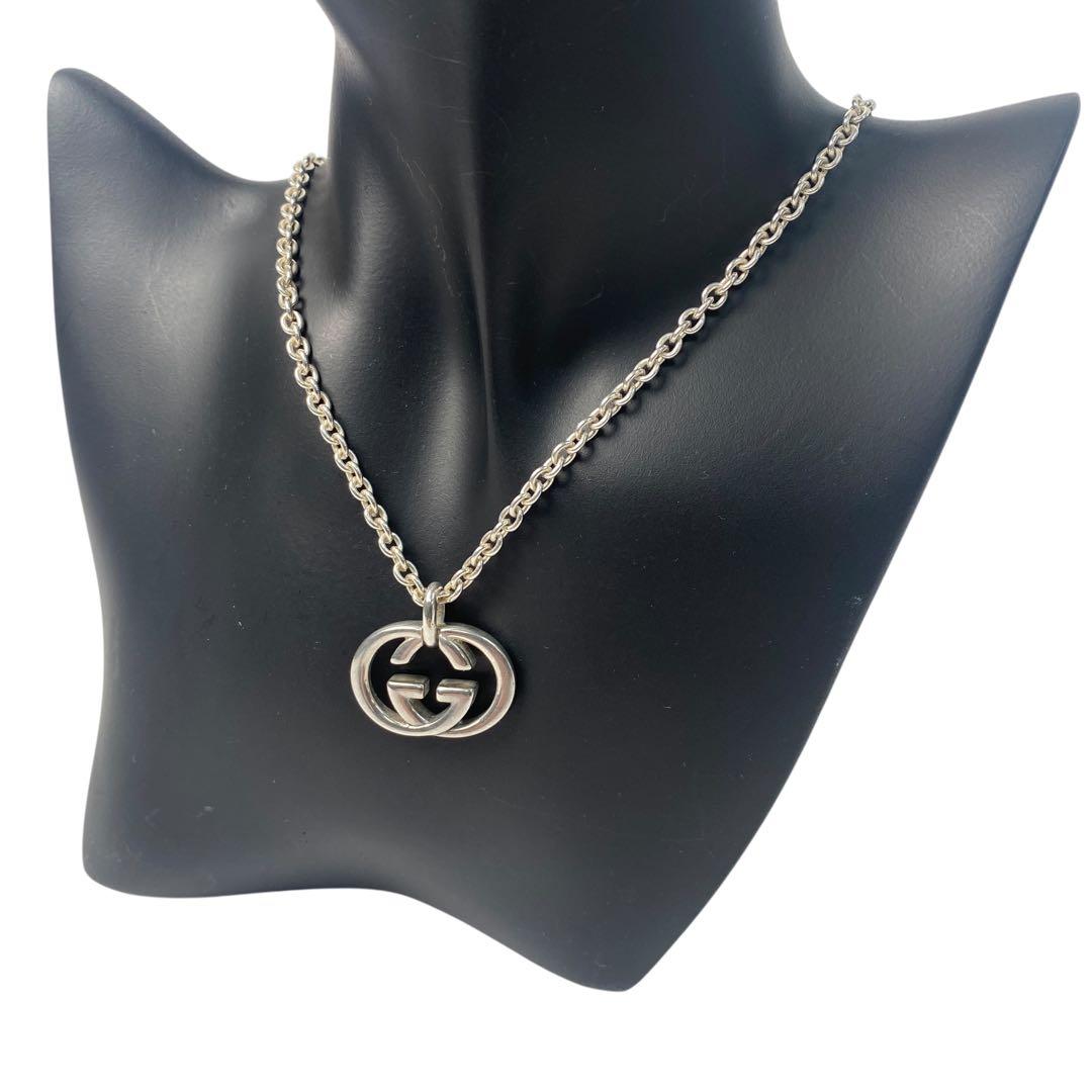 Gucci Interlocking G Pendant Necklace 925 — view 3