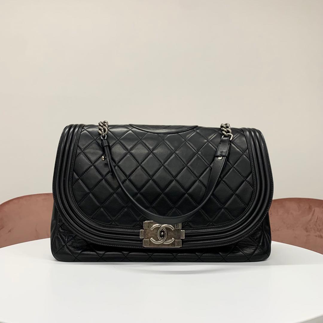 Chanel Matelasse Cocomark Boy Chanel Chain Shoulder Bag