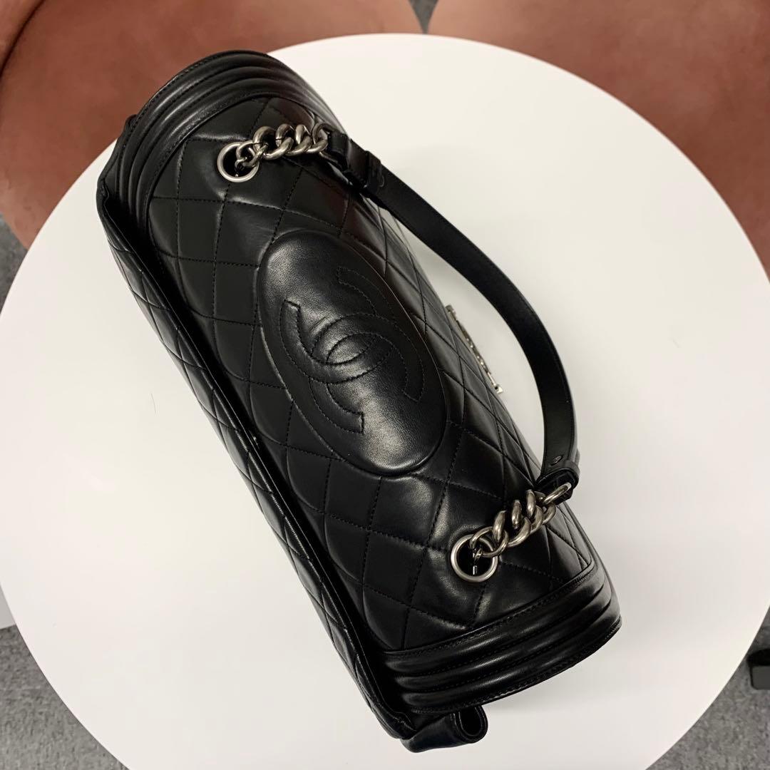 Chanel Matelasse Cocomark Boy Chanel Chain Shoulder Bag