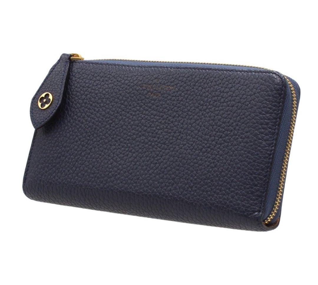 Louis Vuitton Portefeuille Comete Taurillon Leather Long Wallet