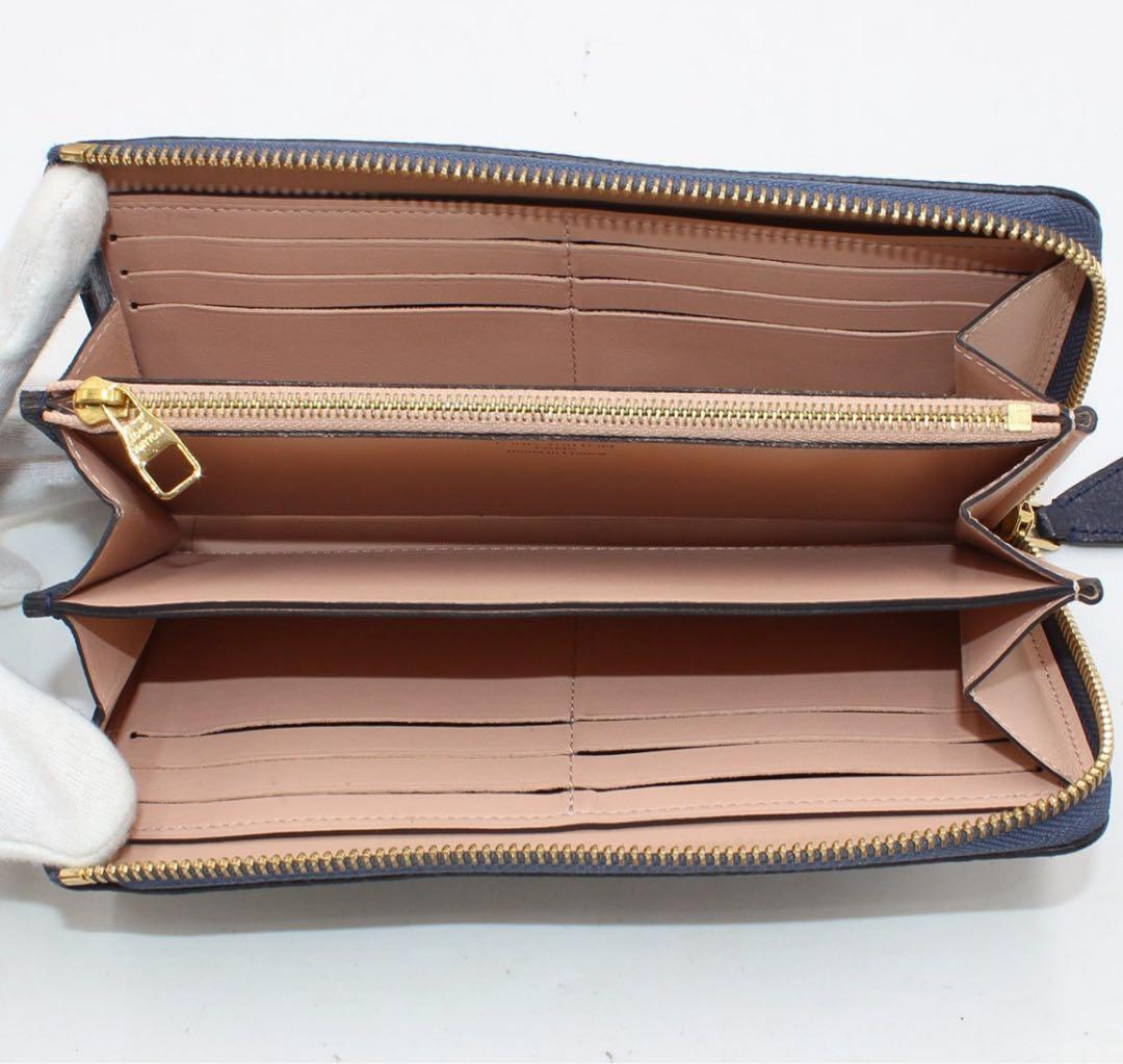 Louis Vuitton Portefeuille Comete Taurillon Leather Long Wallet