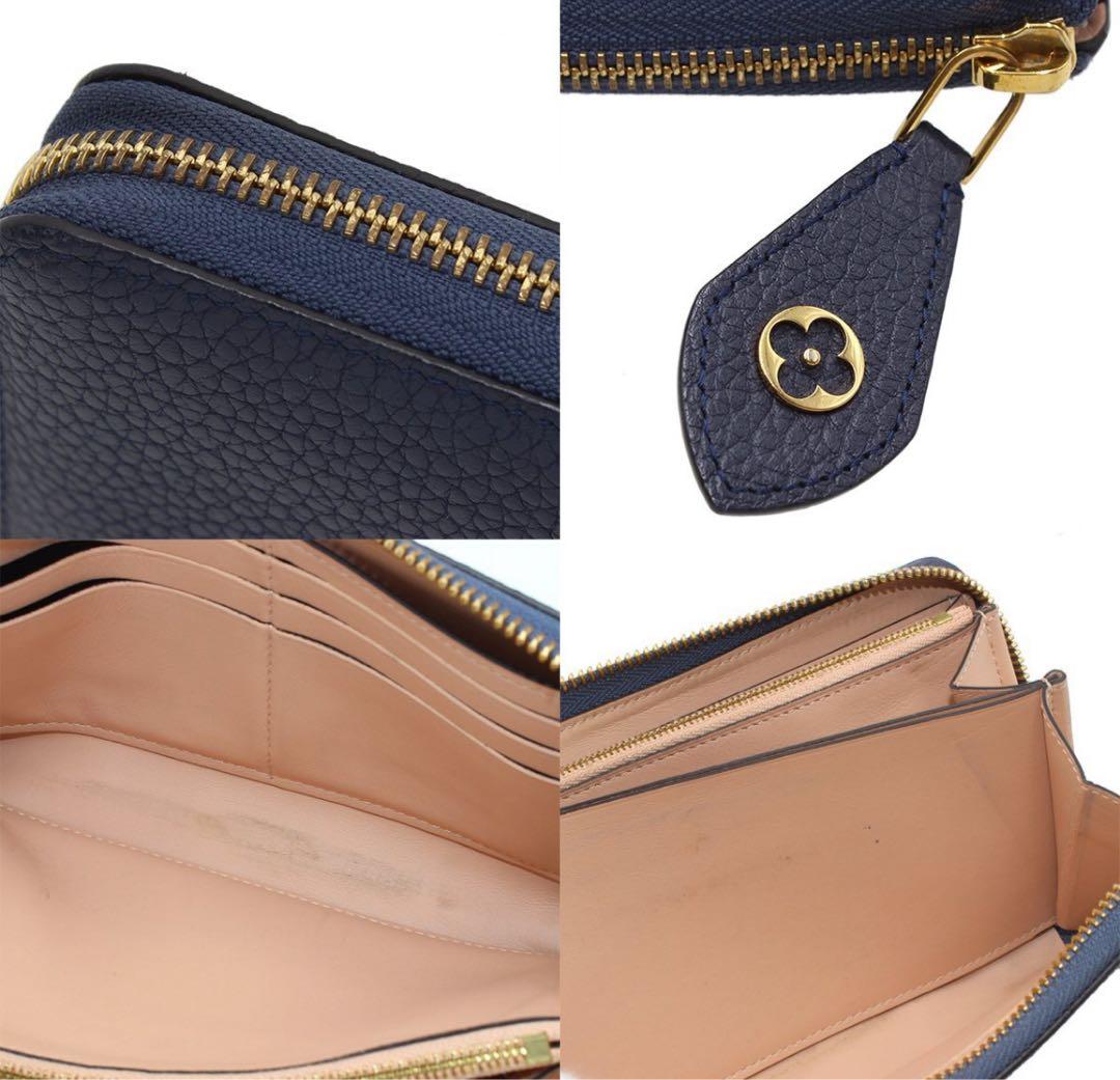 Louis Vuitton Portefeuille Comete Taurillon Leather Long Wallet