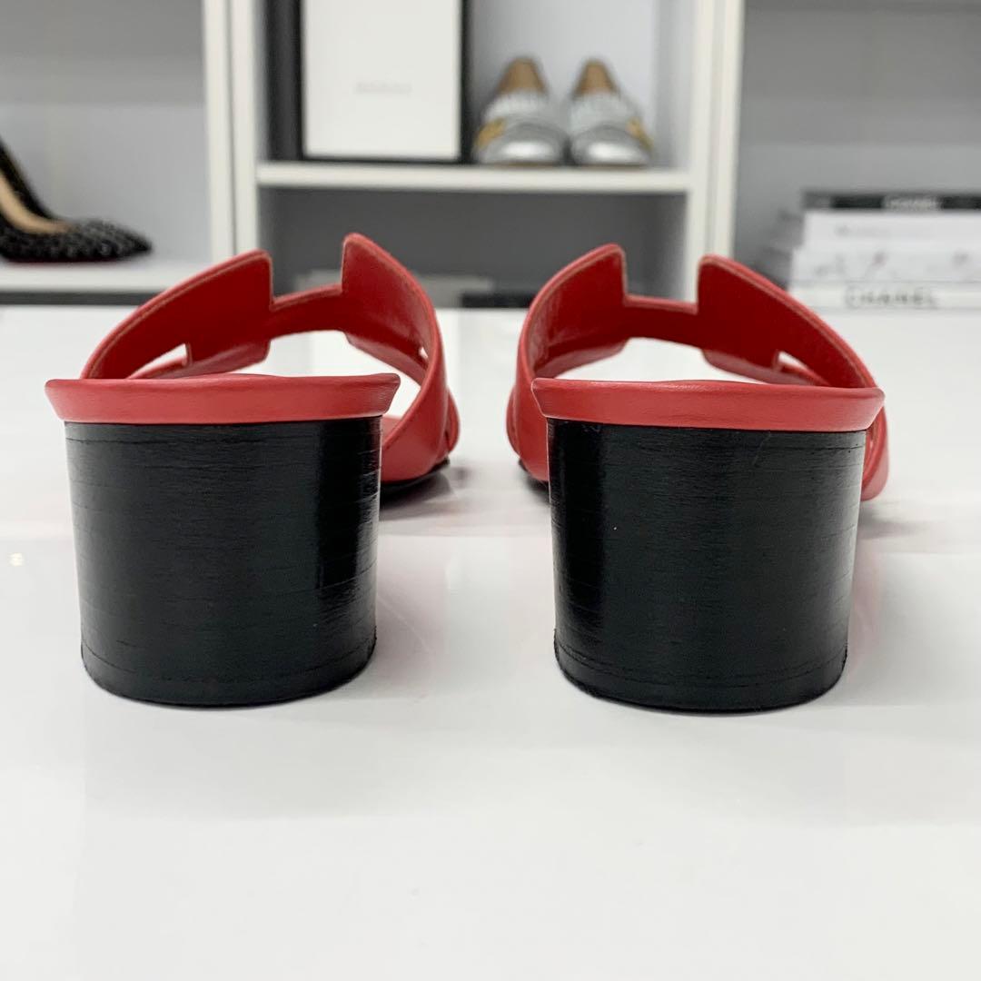 Hermes Oasis Leather Sandals — view 5