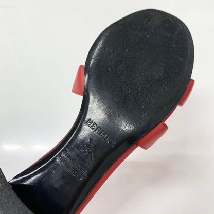 Hermes Oasis Leather Sandals — view 8