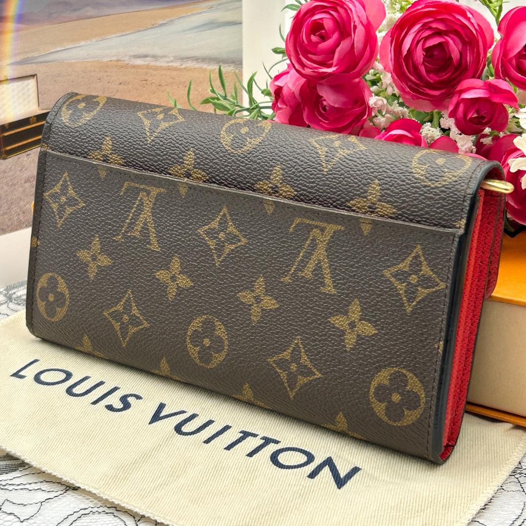 Louis Vuitton Monogram Portefeuille Sarah Wallet — view 2