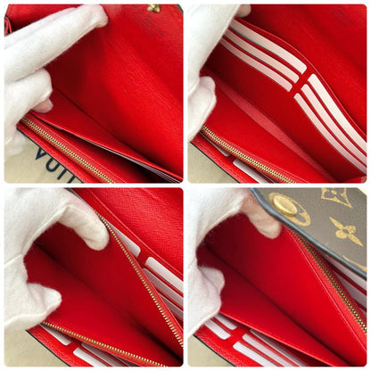 Louis Vuitton Monogram Portefeuille Sarah Wallet — view 8